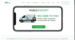 Desktop Screenshot of mobileremedies.com