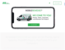 Tablet Screenshot of mobileremedies.com